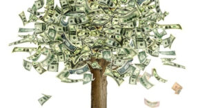 معنی فارسی اصطلاح: Money doesn't grow on trees