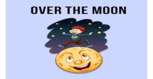 معنی فارسی اصطلاح: Over the moon