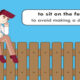 معنی فارسی اصطلاح: Sit on the fence