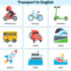 لغات پایه زبان انگلیسی -حمل و نقل1 به انگلیسی (Transport )