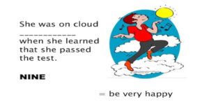 معنی فارسی اصطلاح: On cloud nine