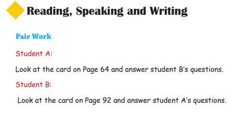  جواب لسینینگ listening زبان هشتم درس پنجم